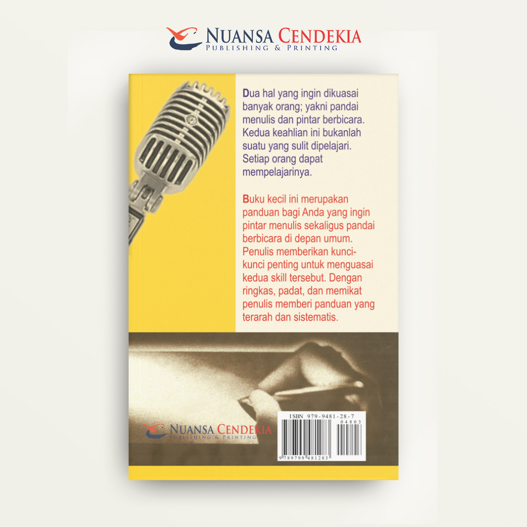 Lincah Menulis Pandai Bicara : Panduan Menulis dan Pidato - Image 2